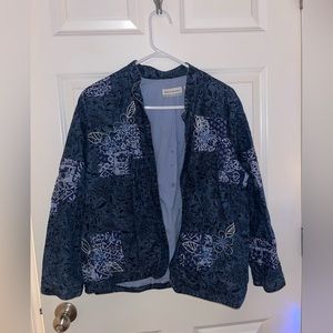 Designed denim jacket